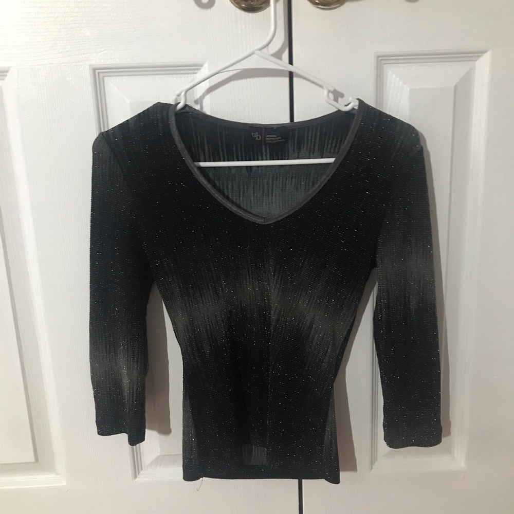 y2k sparkly top